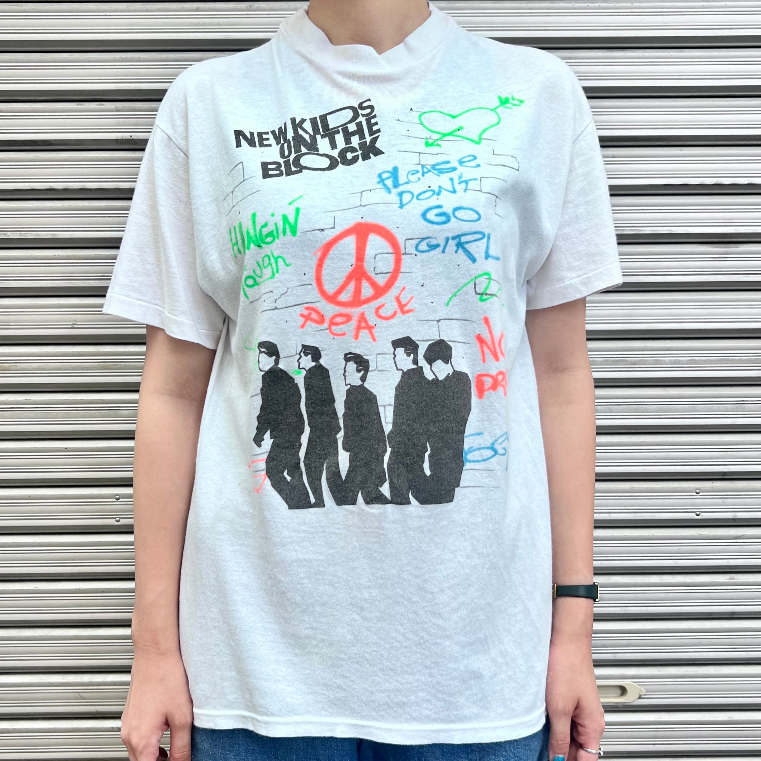 USA製 80年代 size:L(42-44) NEW KIDS ON THE BLOCK Hanes ...