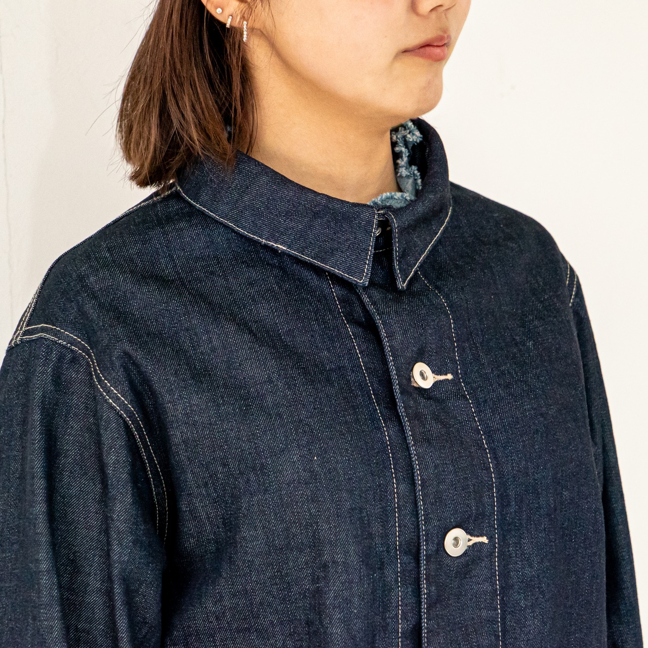 MADE IN JAPAN DENIM COVERALLS/VENT BLANK/デニムジャケット/カバーオール/デニム/セットアップ　可