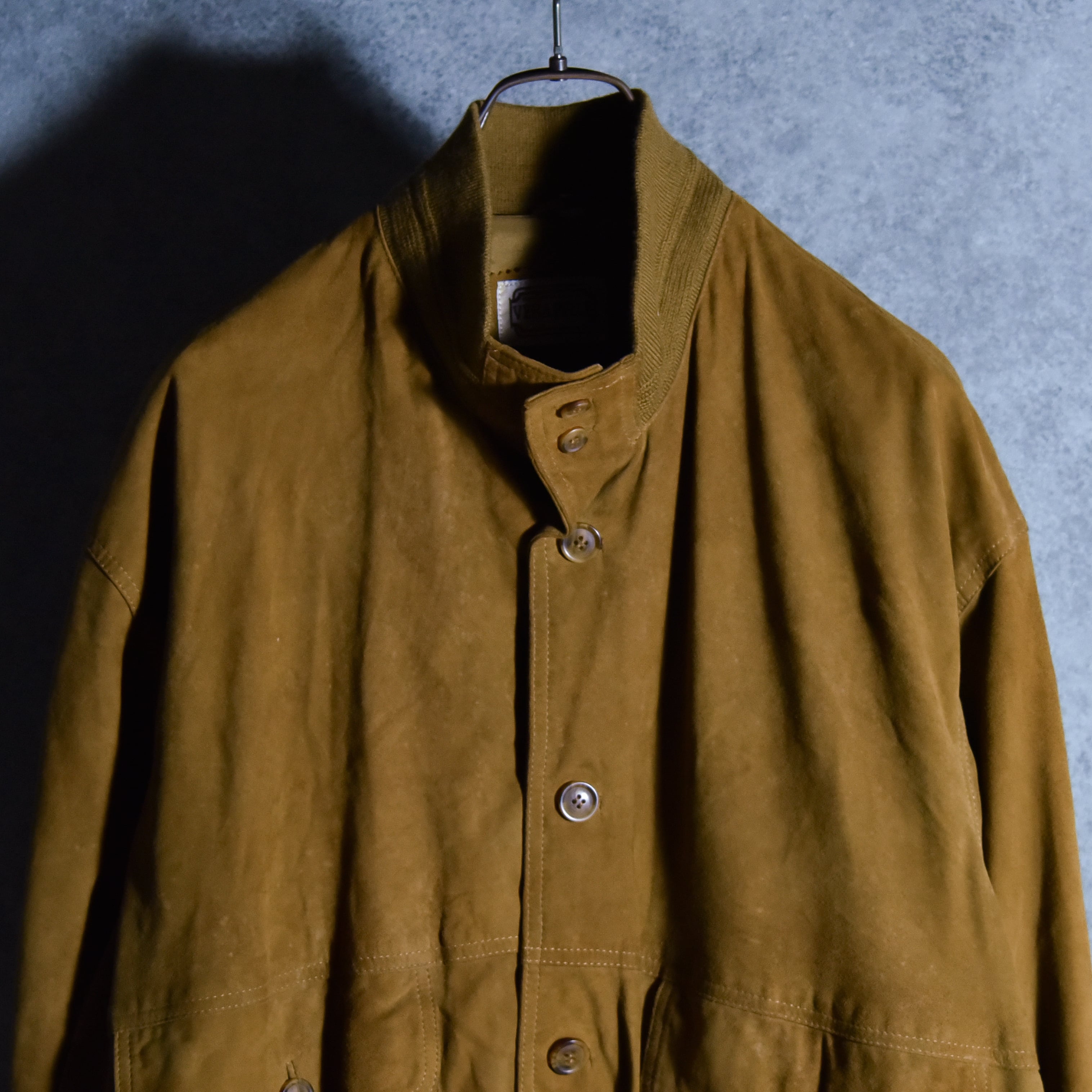 90s Italian Suede Leather Jacket VERA PELLE スエード レザー