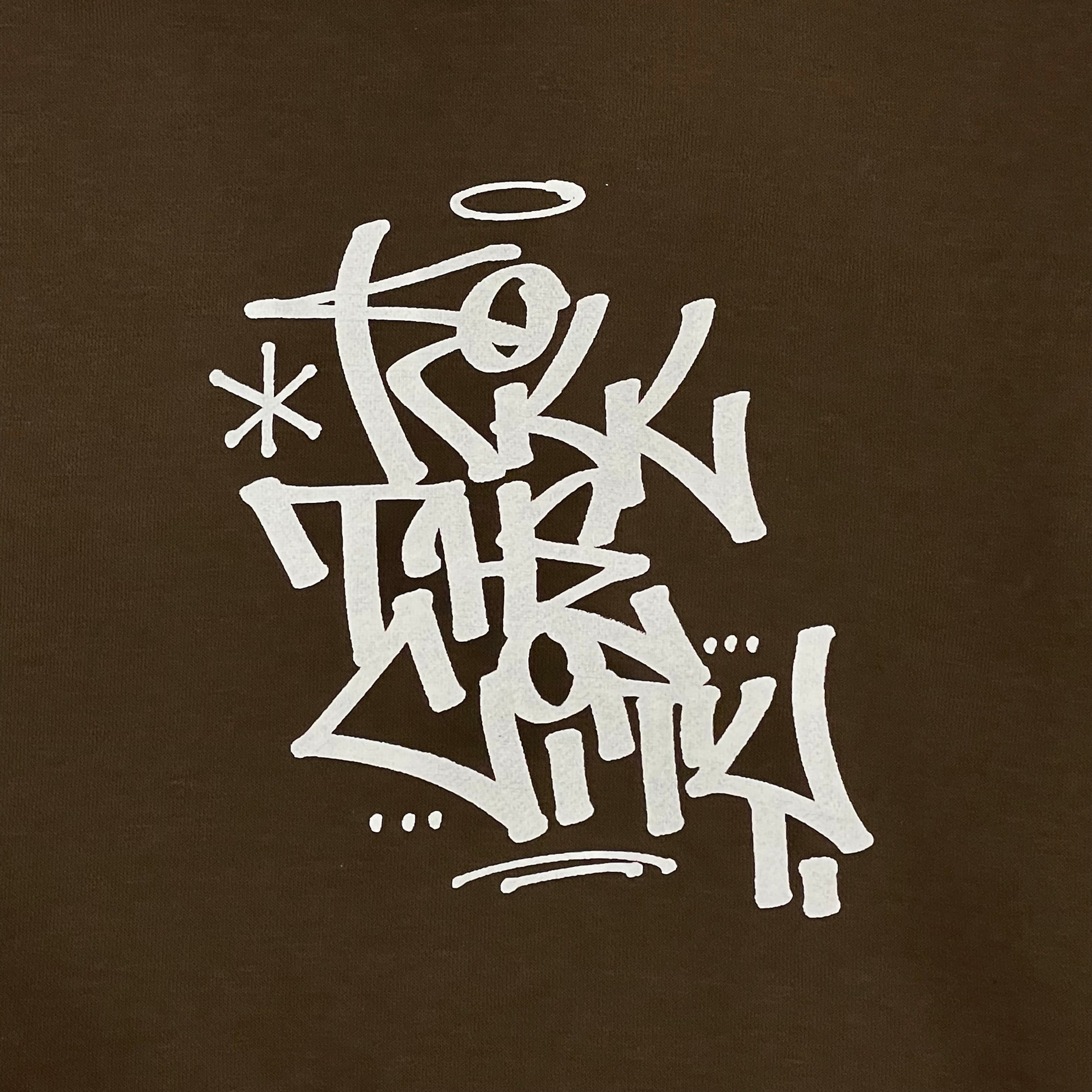 KILL THE CITY LOGO HOODIE - BROWN | REVERSE STORE