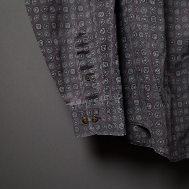 [VanHeausen]  All-over Pattern B.D Shirt