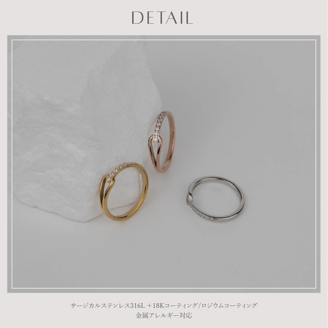 Ring -Gold/Silver/PinkGold-