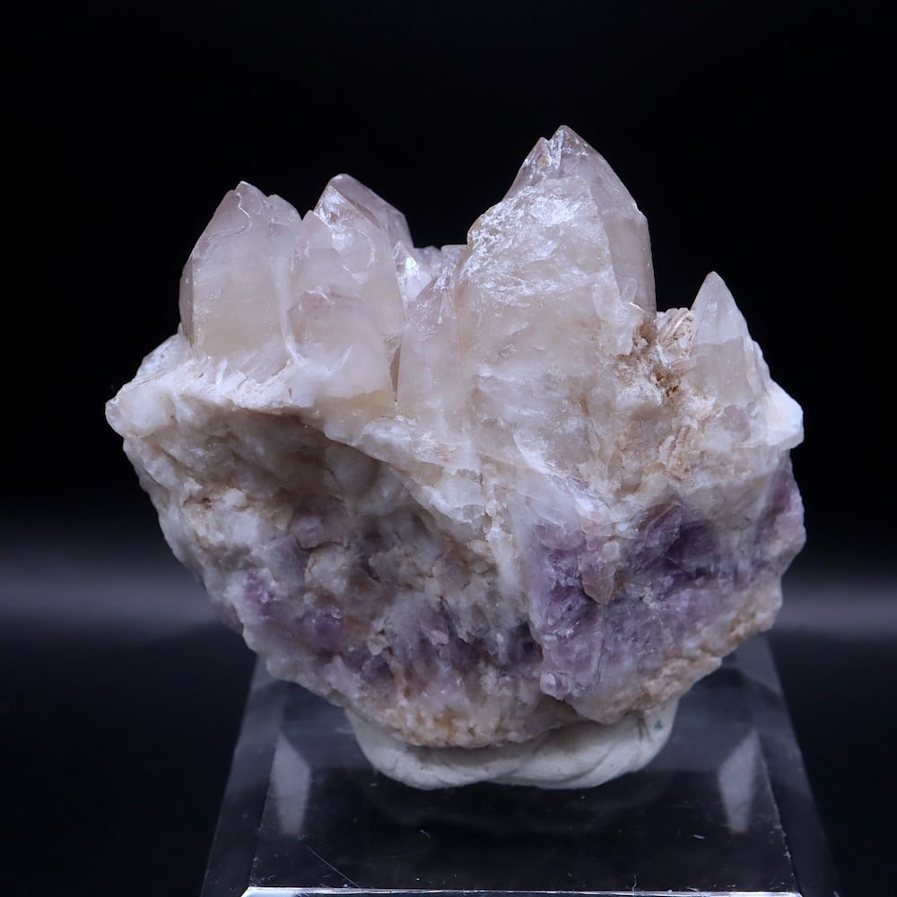 天使・神の指紋！アメジスト 紫水晶 クォーツ 67g AMT327 鉱物 原石