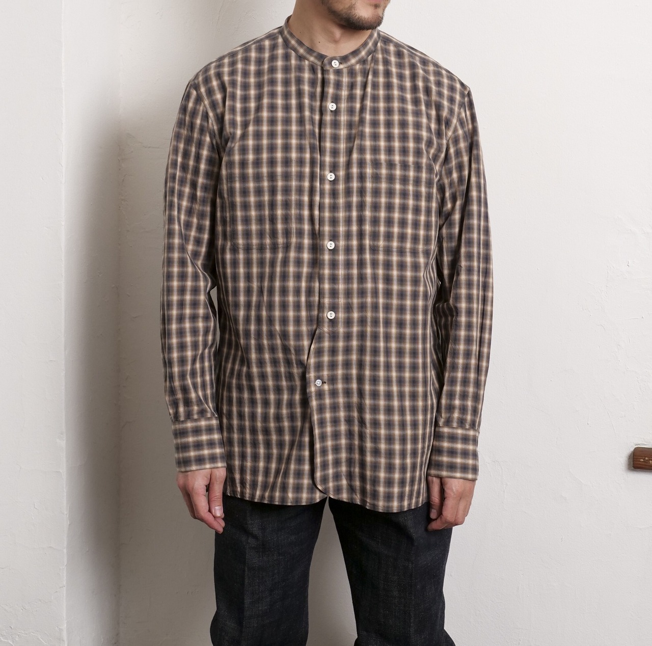 Livingstone【リヴィングストーン】・685M-663C・C/#38 Brown Check