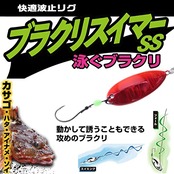 ダイワ(DAIWA) 快適波止リグ ブラクリスイマーSS 15g ミドキン