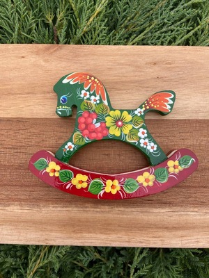 ペトリキフカのトイホース　（ホメンコ作）