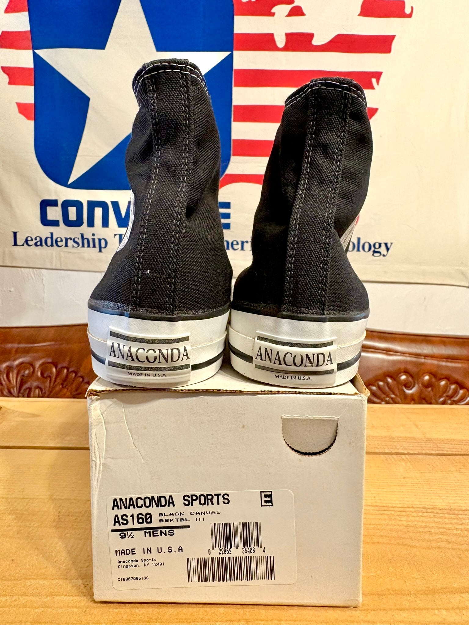 converse（コンバース） ANACONDA SPORTS （アナコンダ スポーツ）黒