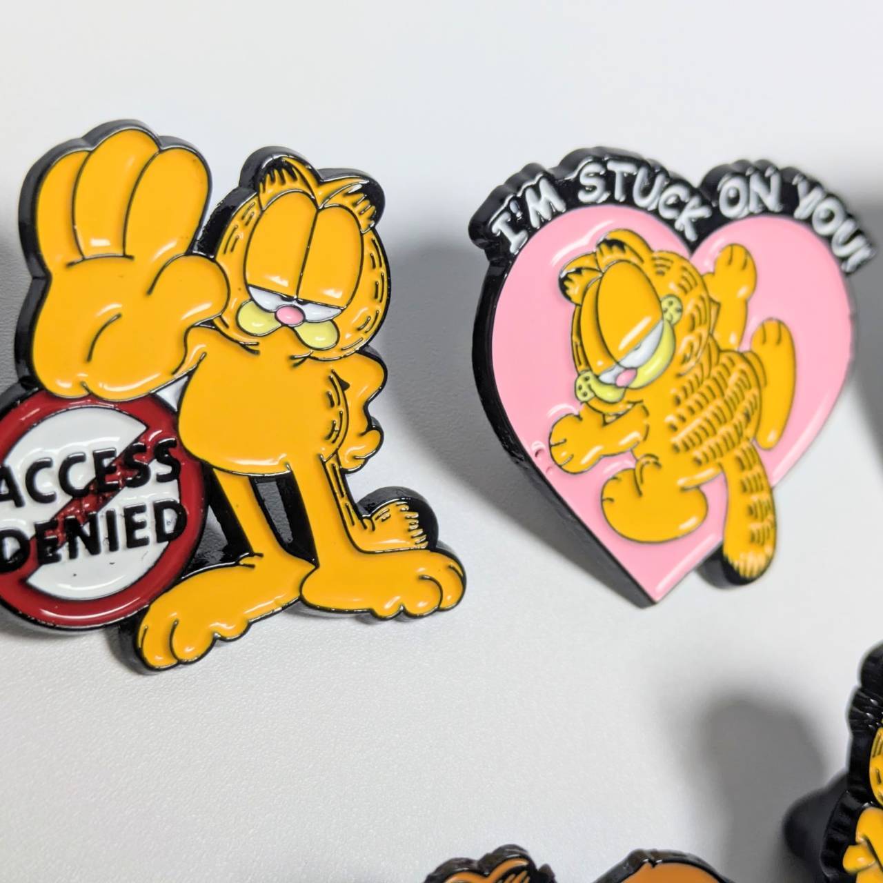 送料無料! ★ピンズ PINS★ピンバッジ 【 Garfield (ガーフィールド) 】10P SET 〚アメリカン雑貨 アメトイ〛