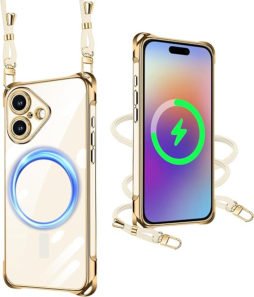 iPhone 16 PLUS 用 ケース Magsafe対応 マグネット搭載 ショルダー