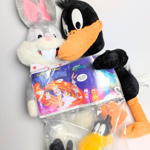 ☆VINTAGE 1971☆【 Looney Tunes ( ルーニーテューンズ )】バレンタイン バッグス・バニー / ぬいぐるみ / プラッシュ 〚アメリカン雑貨 アメトイ〛