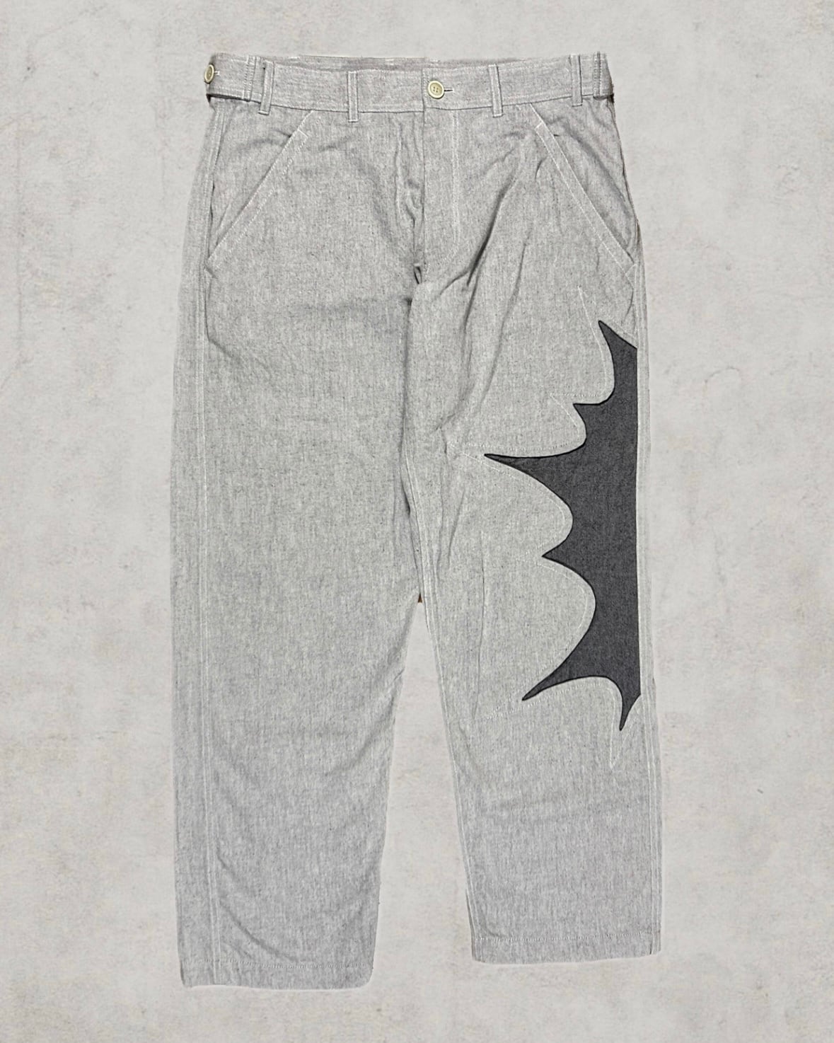 TORNADO MART Bondage Coated Flare Pants | Jurell