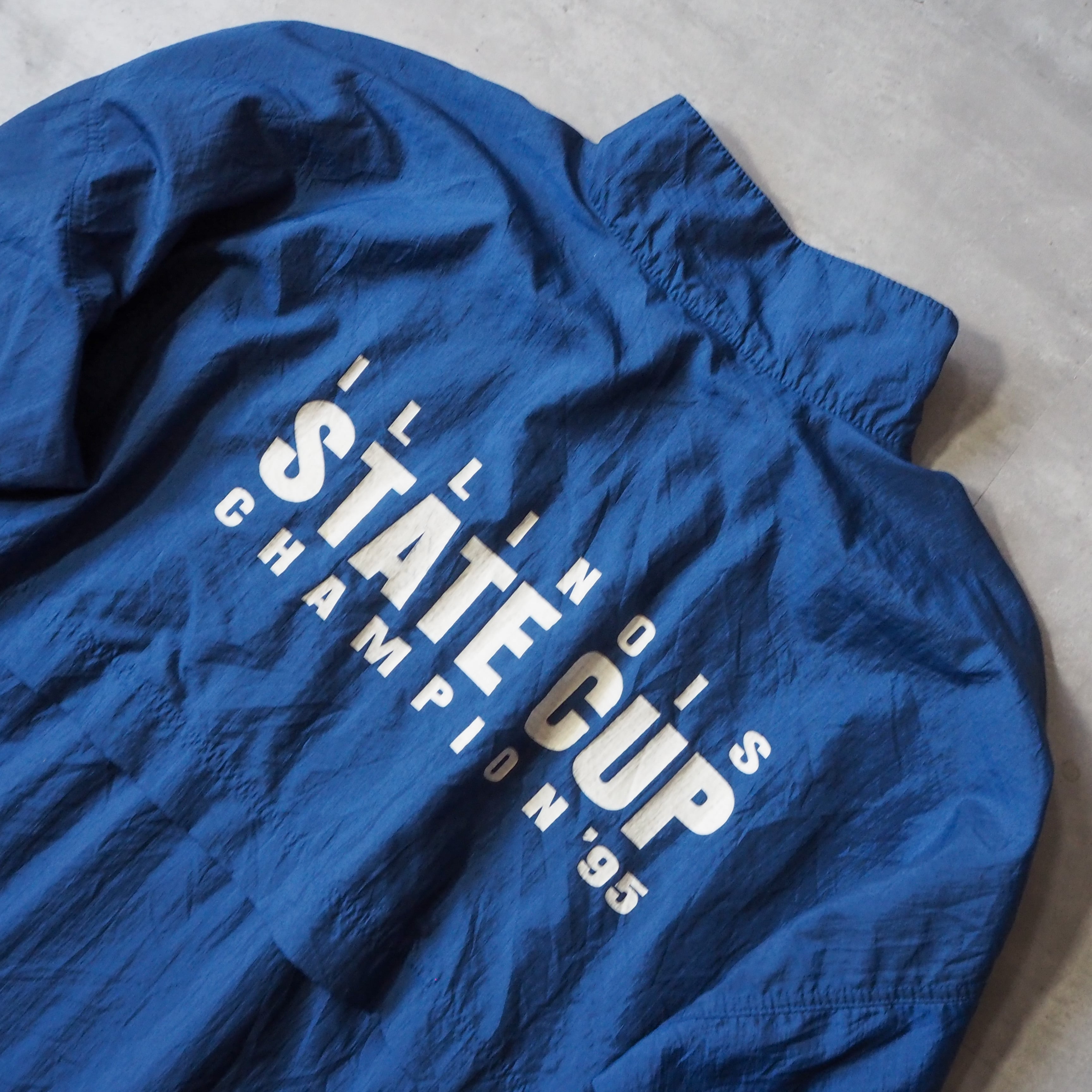 90s “UMBRO” soccer association nylon jacket made in USA アンブロ