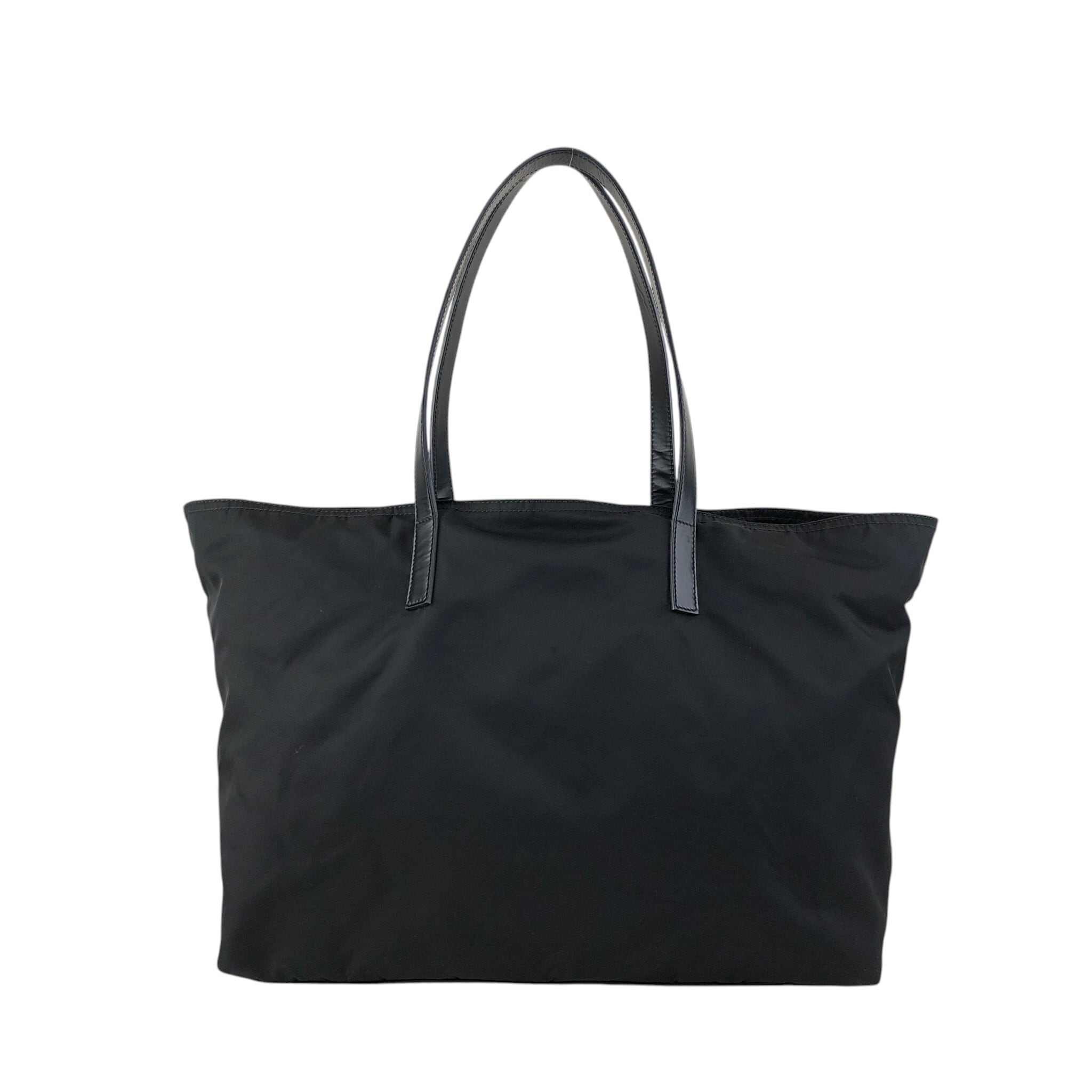 PRADA プラダ トートバッグ ブラック トライアングルロゴ ナイロン