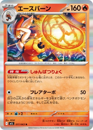 エースバーン m1L 017/063