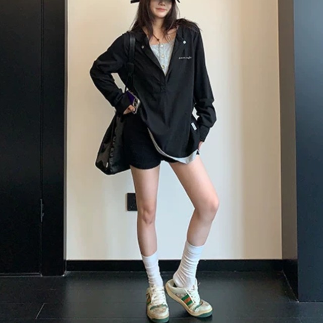 double-neck layered long tee　ダブルネックレイヤードロングティー　J2143