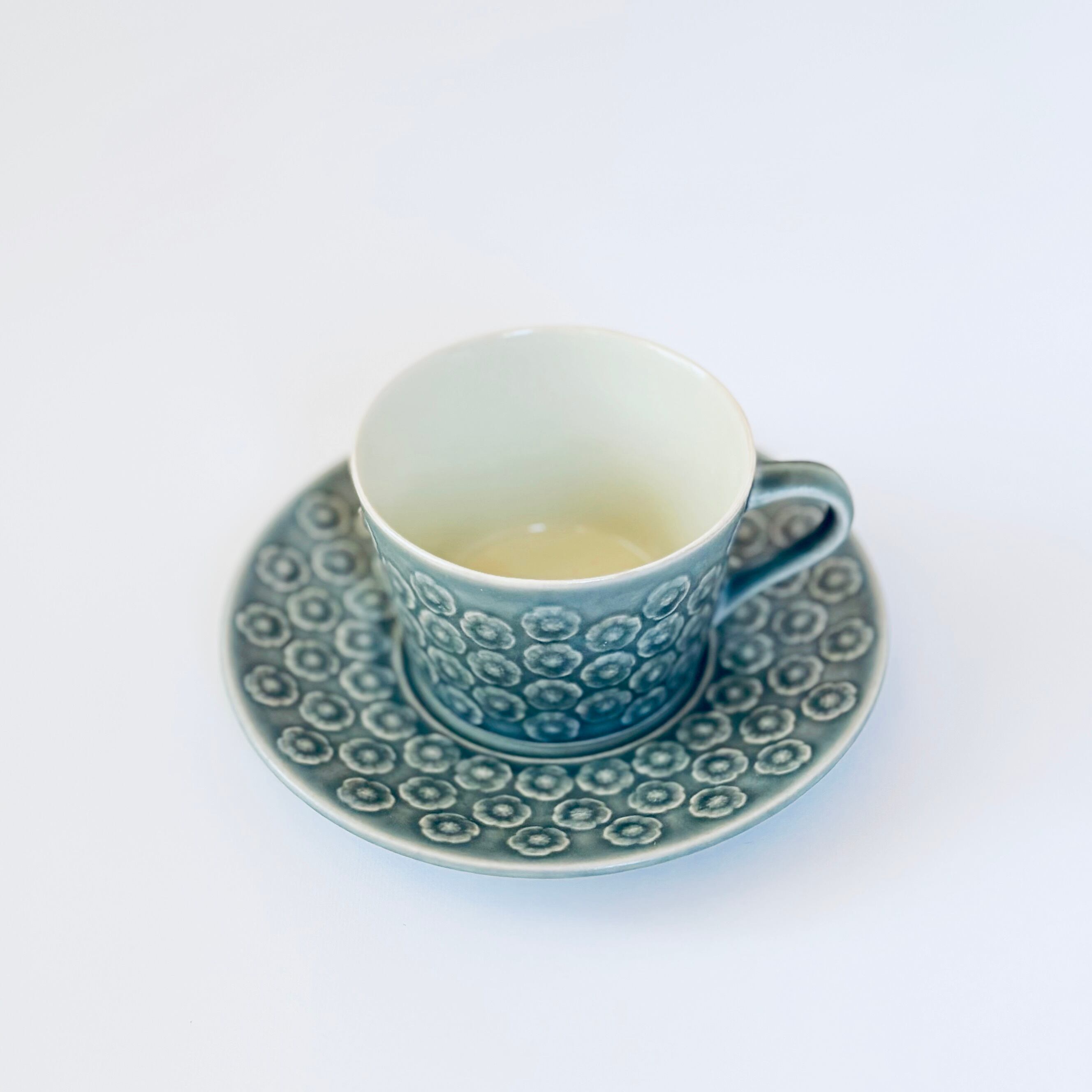 クイストゴー アズール ブルー カップ&ソーサー / Jens Quistgaard Azur Blue C&S