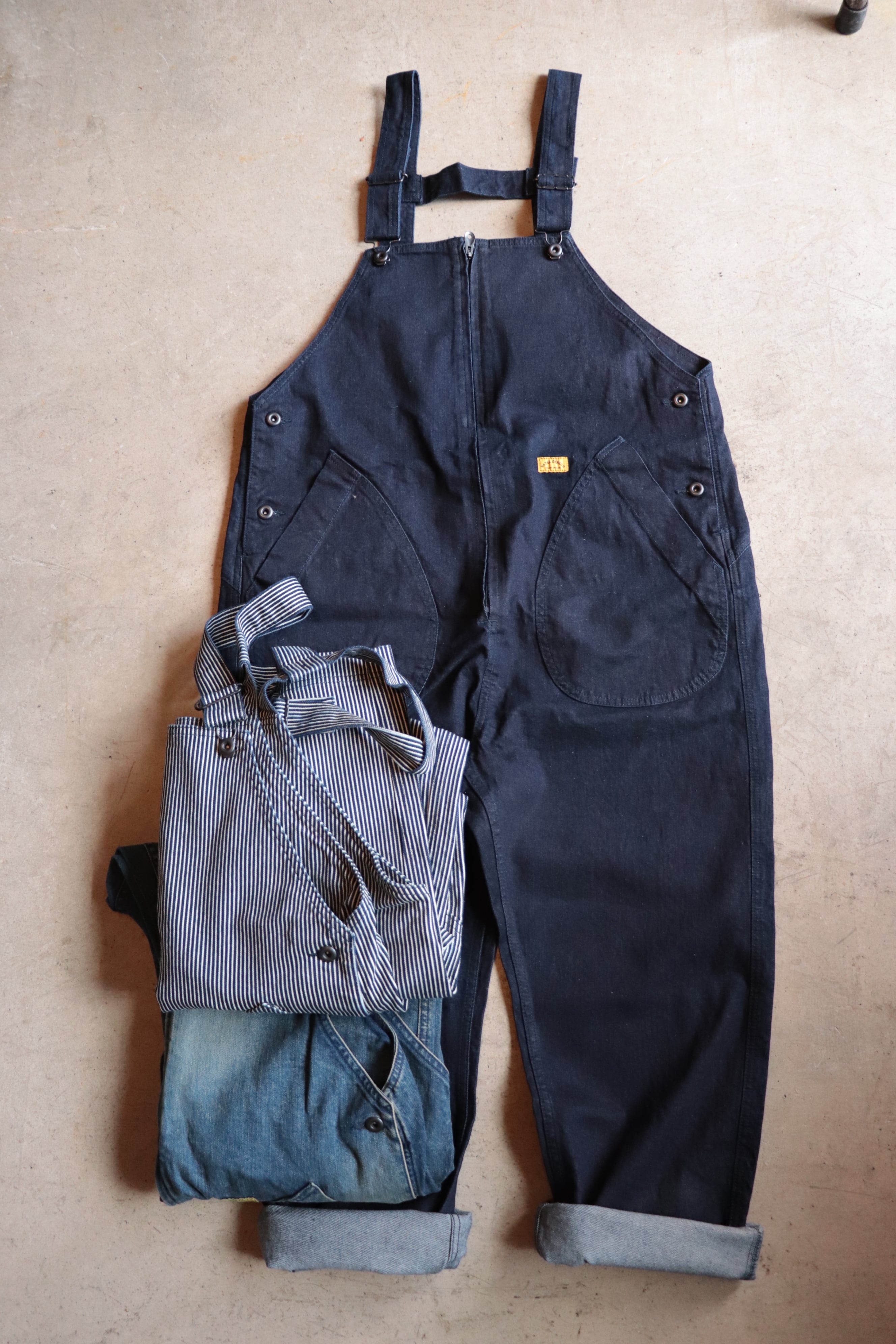 NATAL DESIGN/ネイタルデザイン　CENTER ZIP OVERALL　ND-OA-011