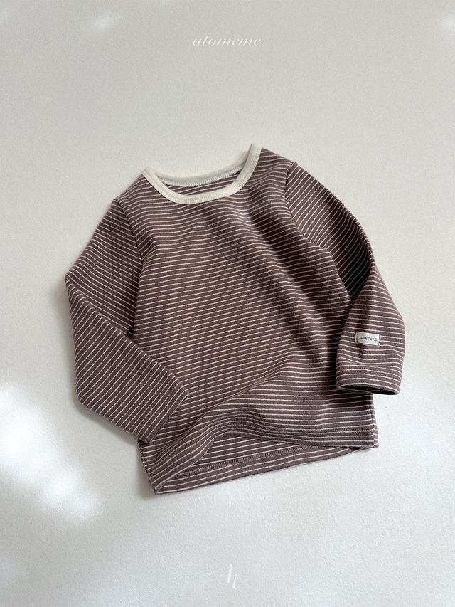【予約/特典】atomeme / Arden Stripe T