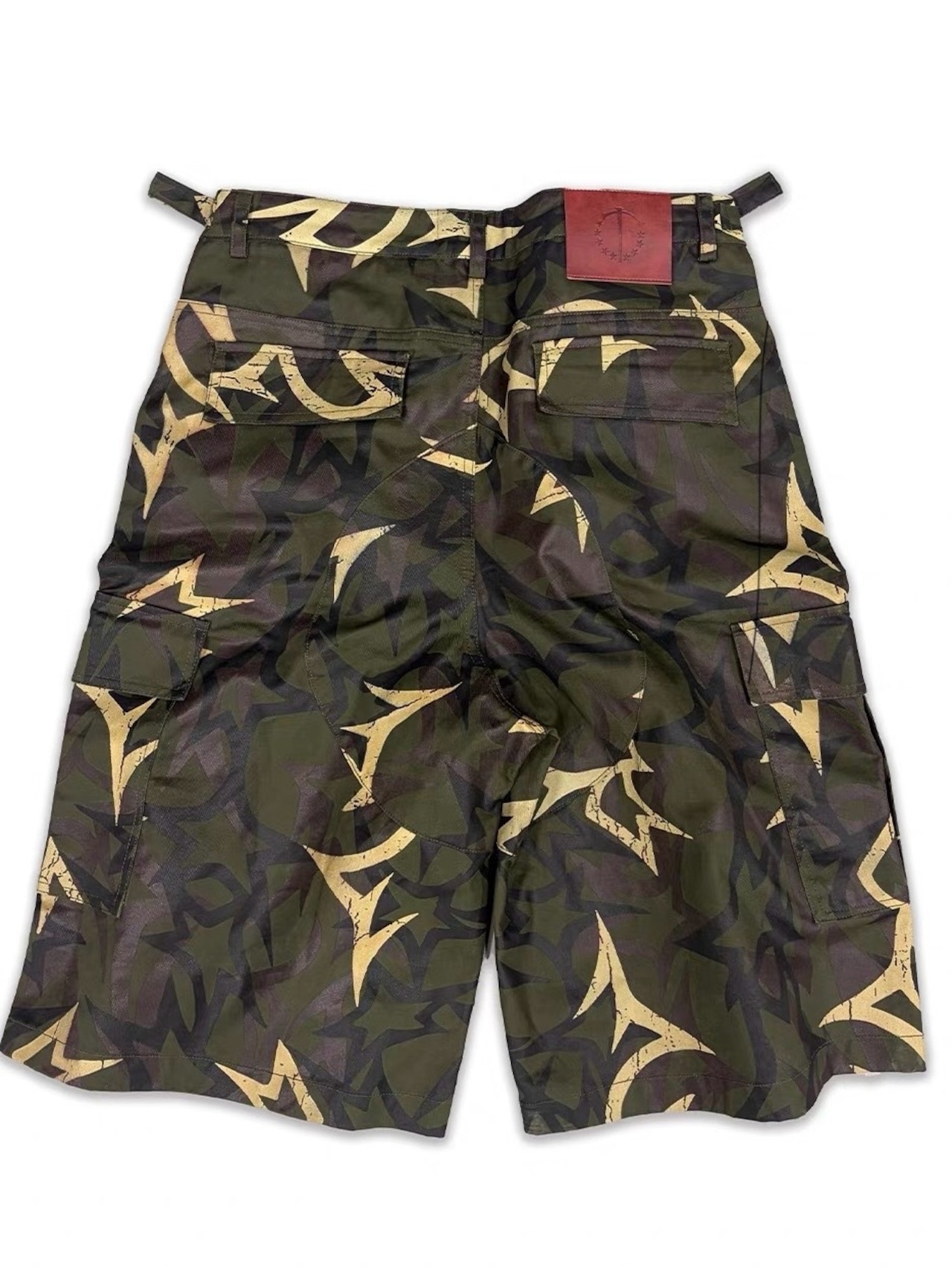 【TecNineGroup】THORN STAR CROPPED PANTS