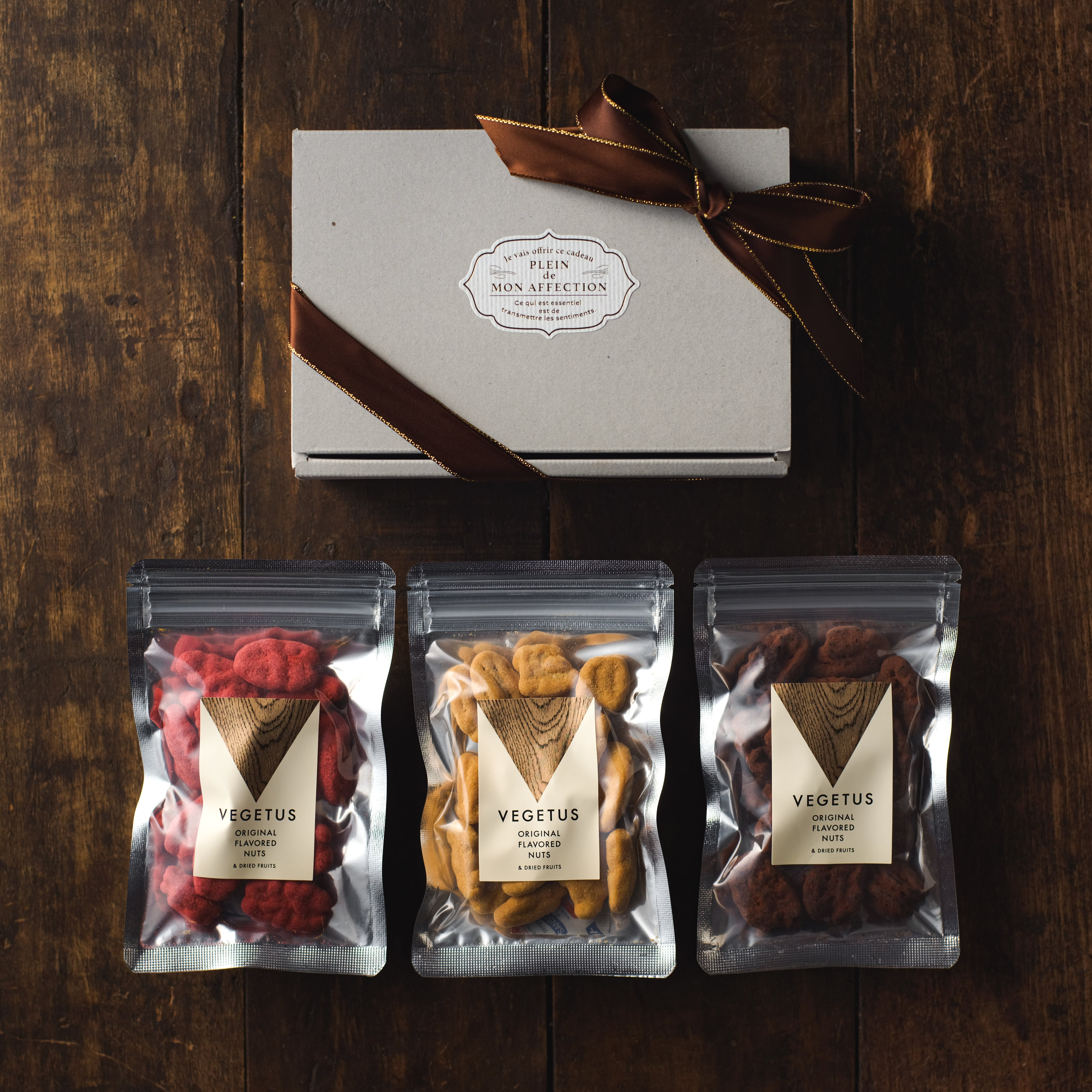 【冬限定】ペカンナッツ・ショコラ3種アソートギフト Pleins de Mon Affection