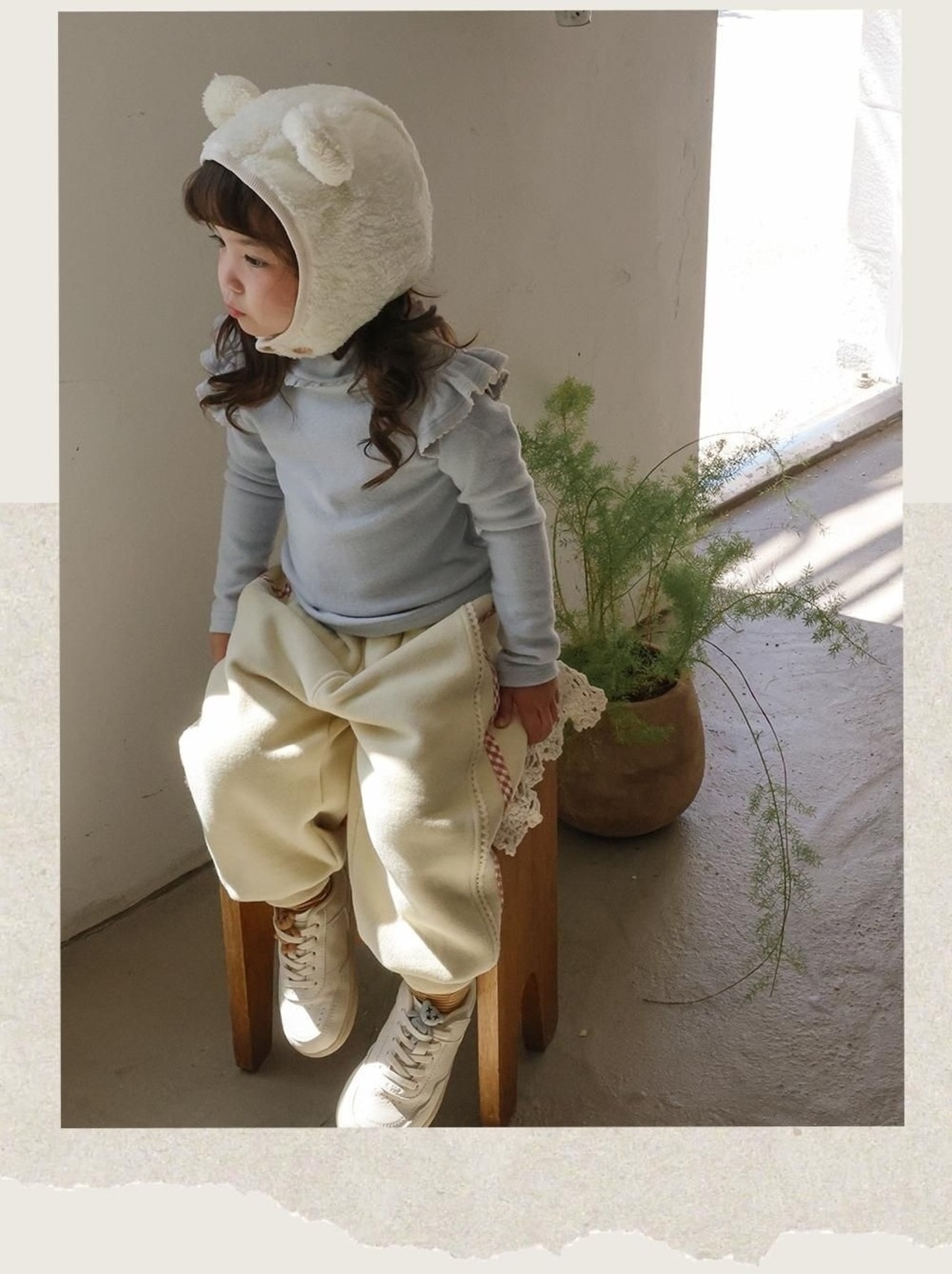 韓国子供服 / 26winter / puella FLO / モミT / キッズ / 冬服 *90~140*
