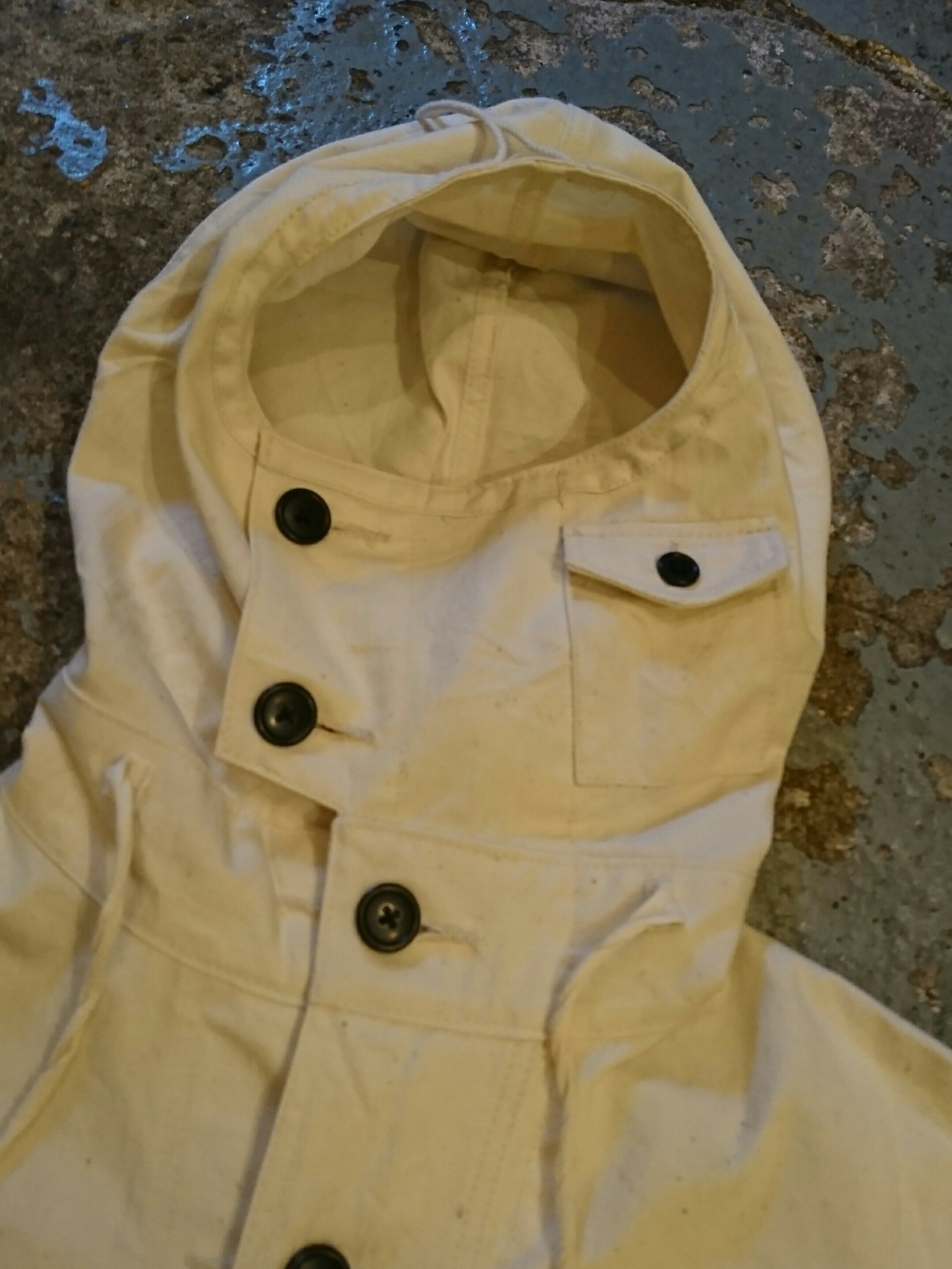 ジャケット・アウター BAA COSTUME SALVAGE PARKA SPECIAL White BAA COSTUME MFG.