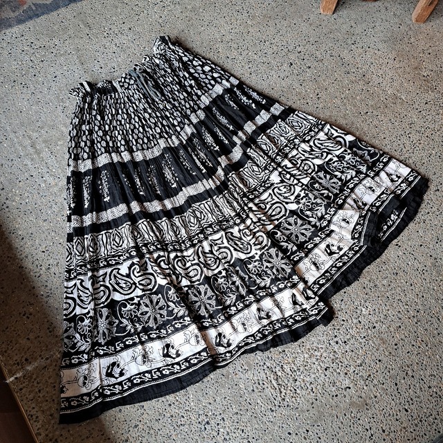 インド製 エスニックスカート used [306002]