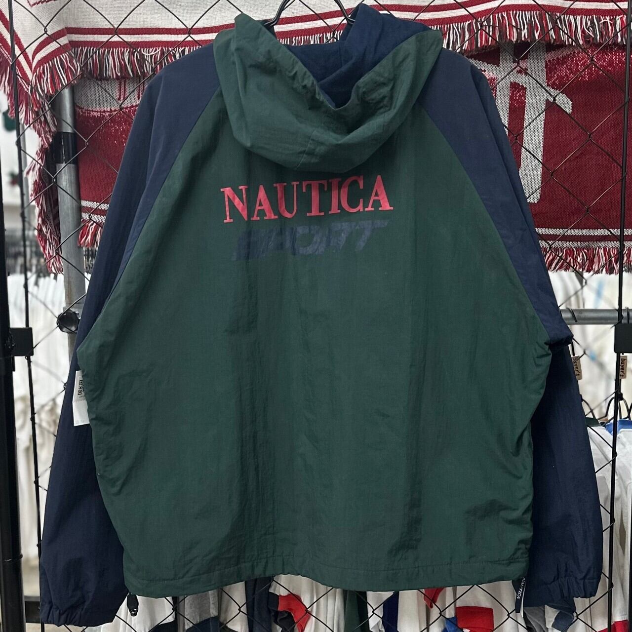 USA 90s ノーティカ nautica ナイロンプルオーバー