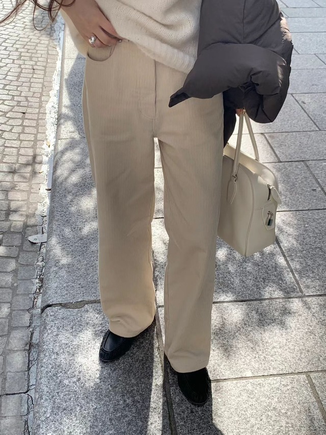 (予約) ounce / Kimo corduroy pants 4color