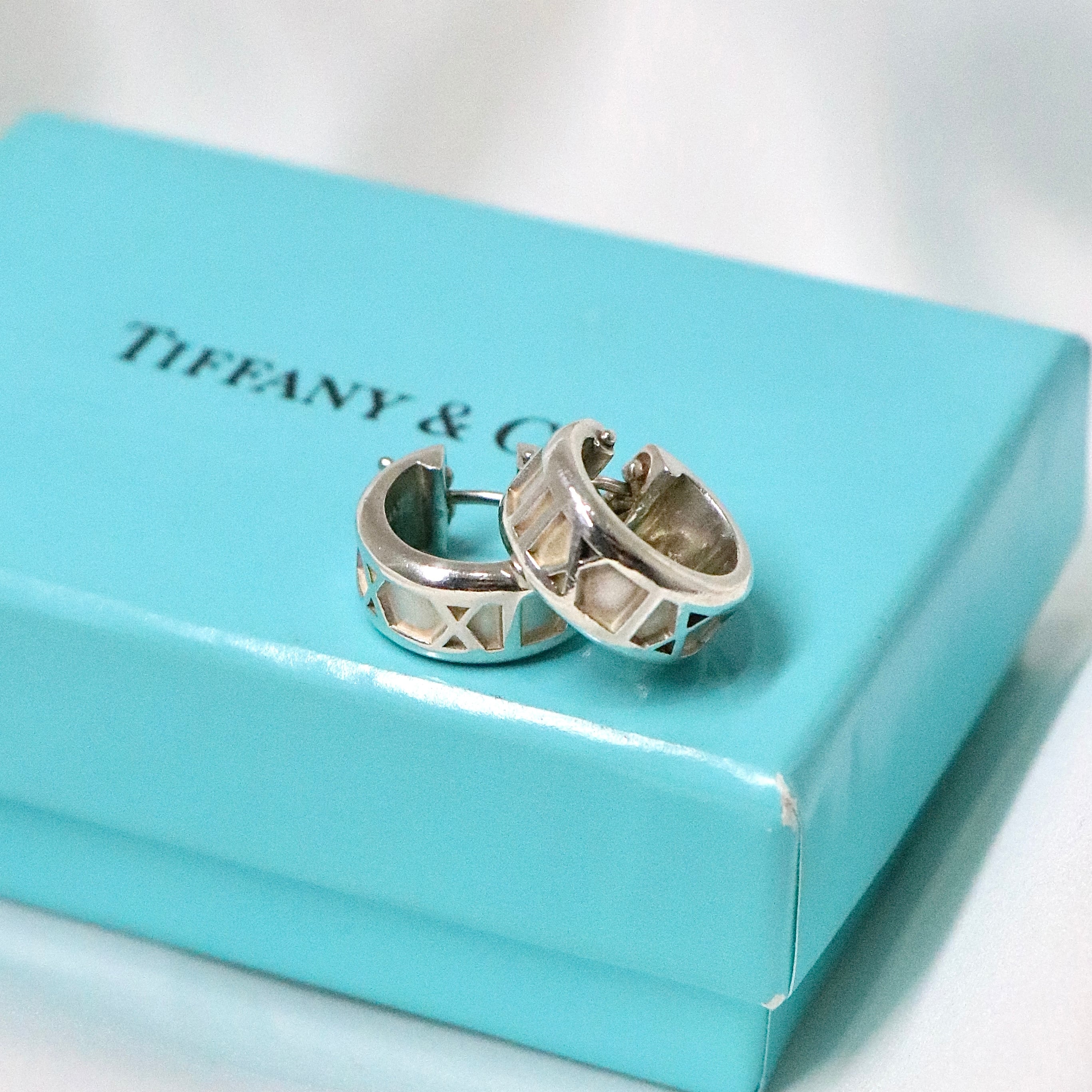 Tiffany&Co. アトラス フープピアス シルバー925 ティファニー | 2122