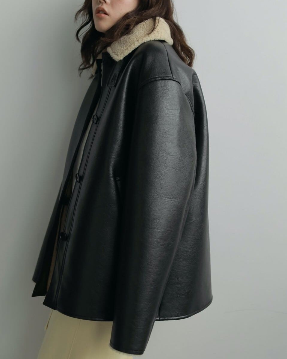 【anuke アンヌーク】Boa Flight Jacket☆美品☆38☆完売品 anuke(アンヌーク) Boa Flight Jacket | サウスオレンジ｜メンズ