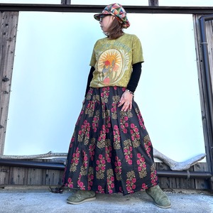 フラワースカート