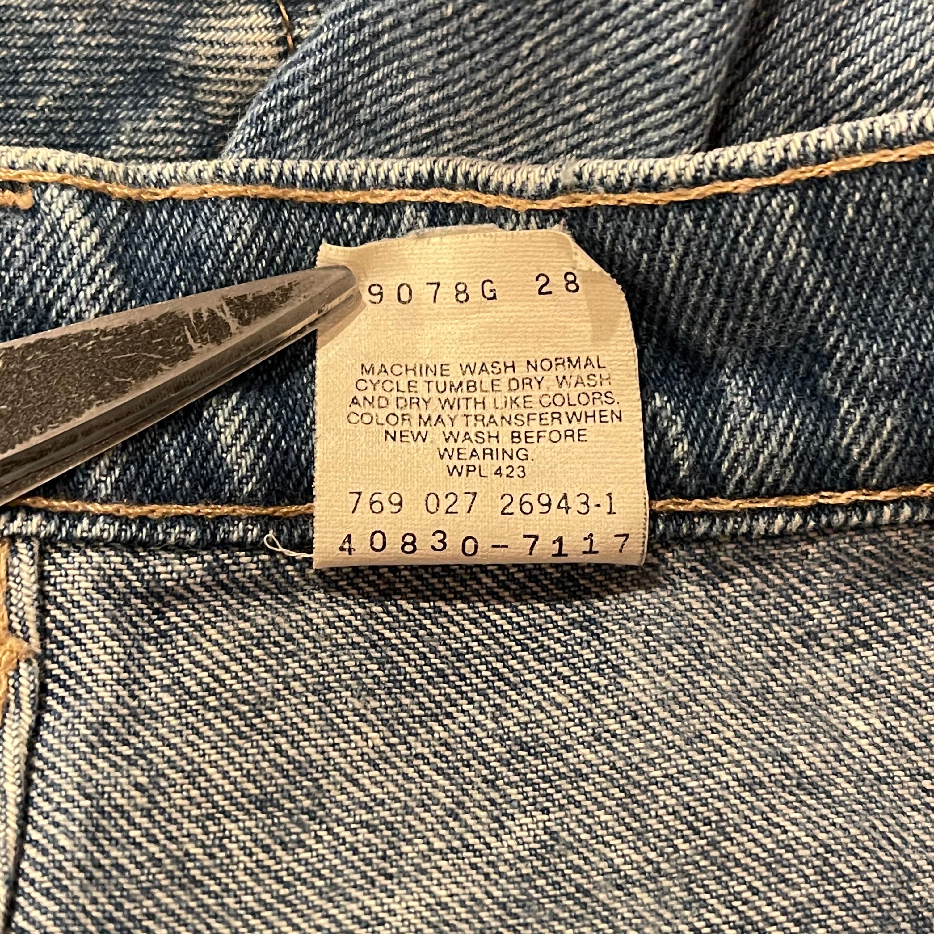 80s Levis 40830-7117 Denim Pants | VOSTOK