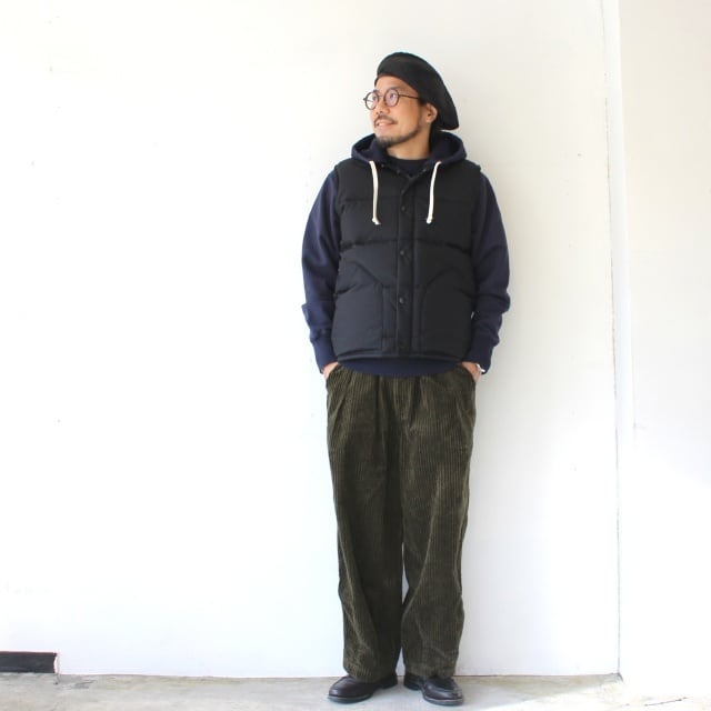 ZANTER JAPAN ダウンベスト DOWN VEST ブラック | C.COUNTLY ONLINE