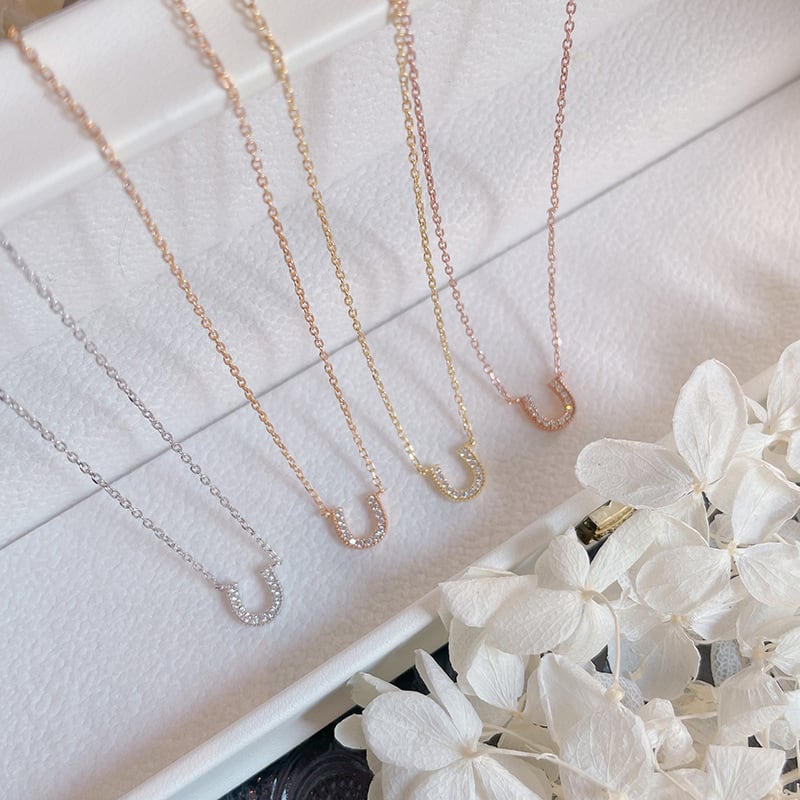 Lucky Horseshoe S925 Necklace