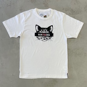 TCB Collaboration T-SHIRT "CAT" / WHITE