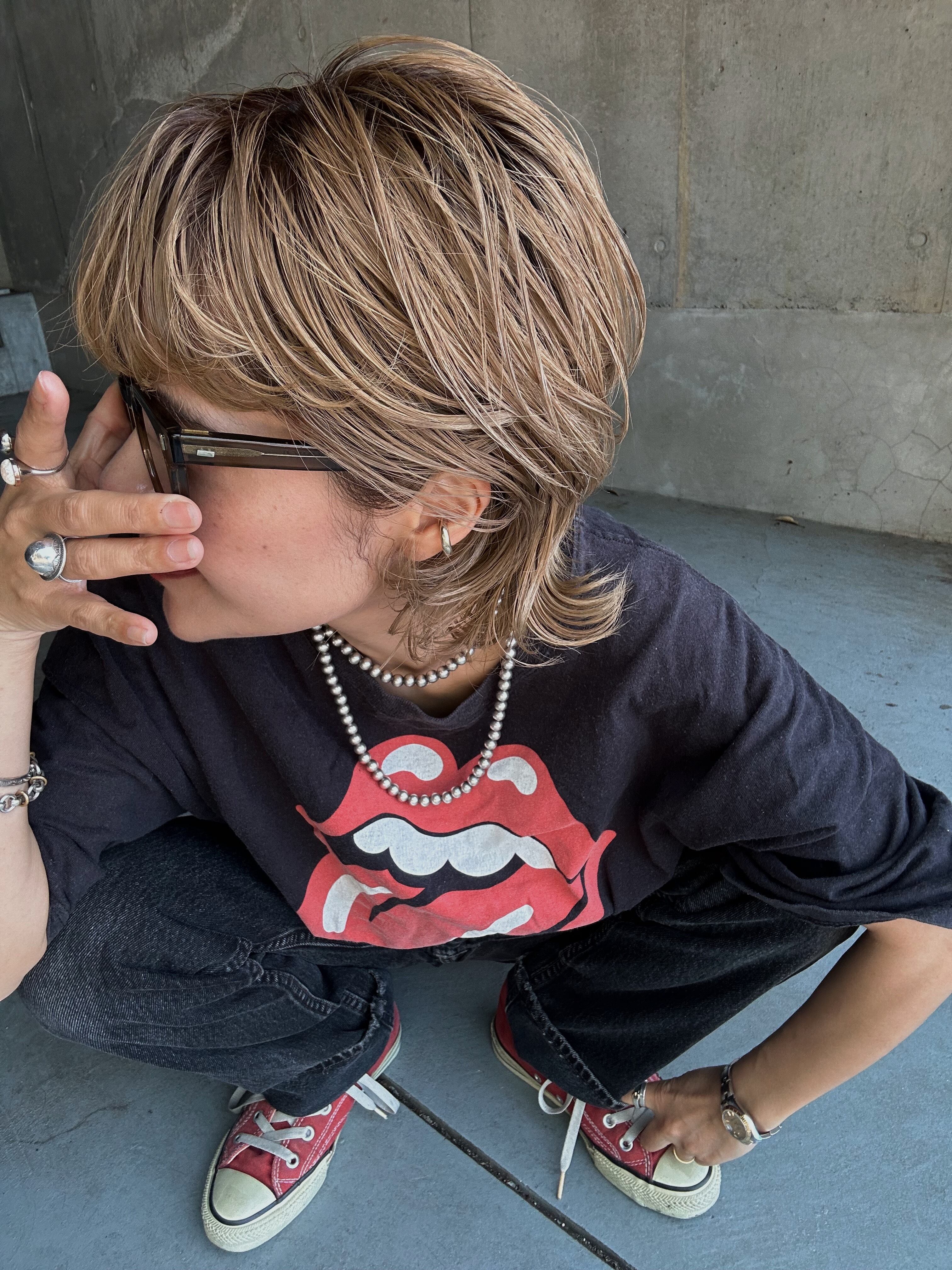 (CS)00’s Hanes printed t-shirt “ The Rolling Stones"