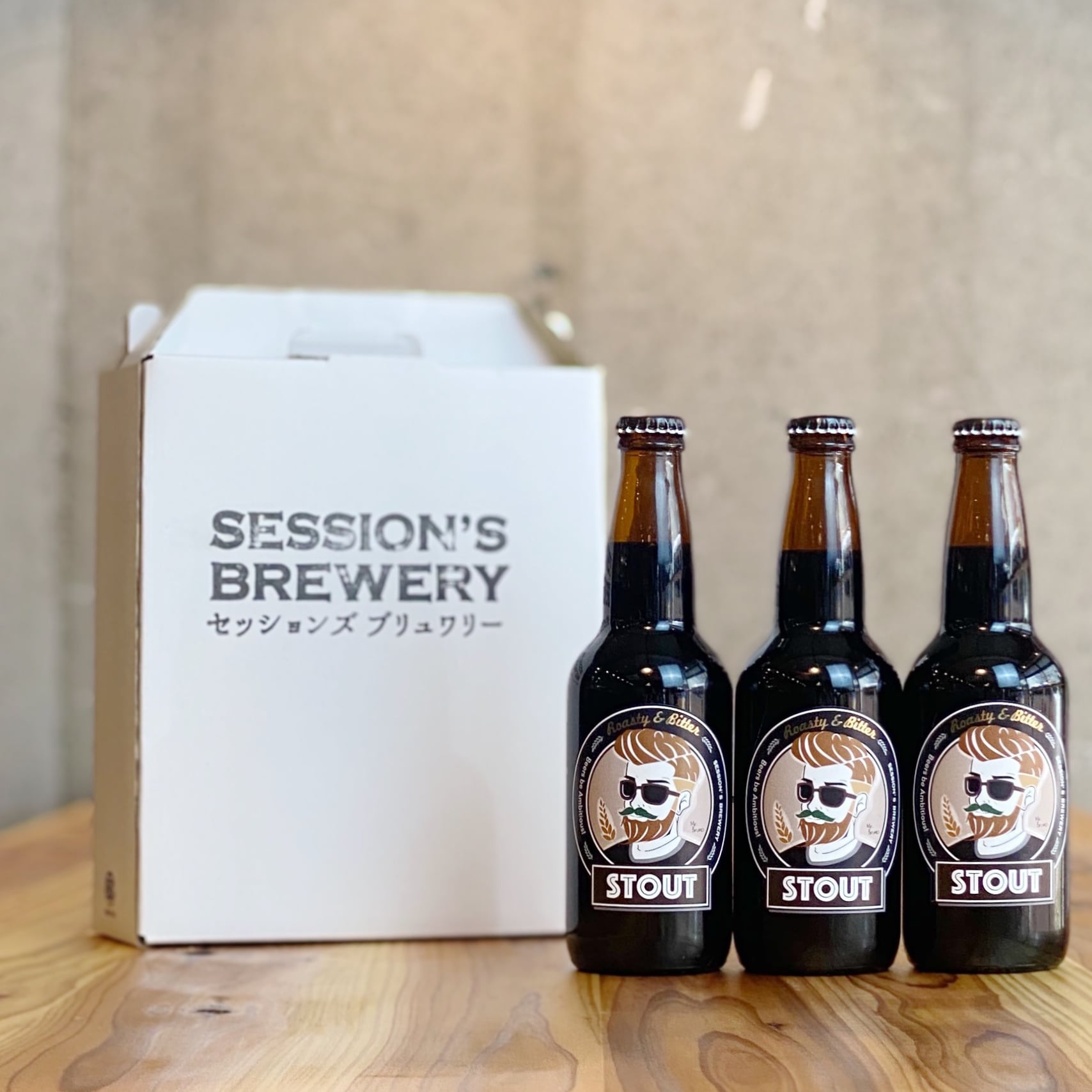 広島Lemon Ale【広島レモンエール】330ml瓶 3本セット | Sessions BASE