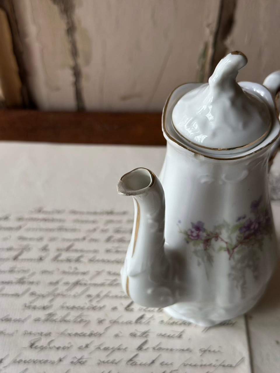 スミレのミニチュアティーセット ディネット おままごと | Brocante de