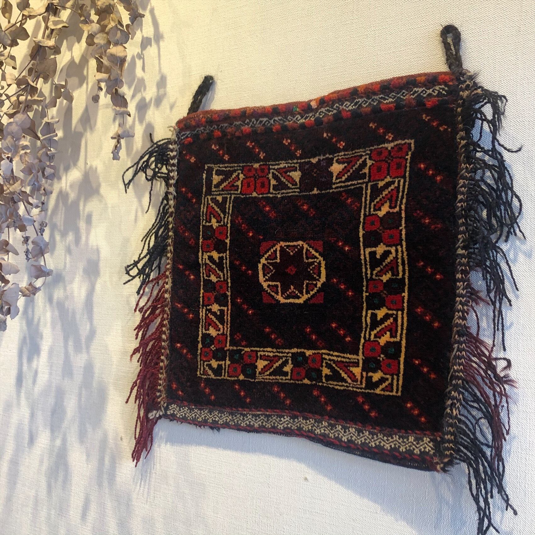 超ポイントアップ祭 ヴィンテージ バルーチ サドルバッグ