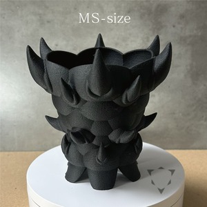 3Dプリンター鉢 "yawara爪CH" | MSサイズ黒色