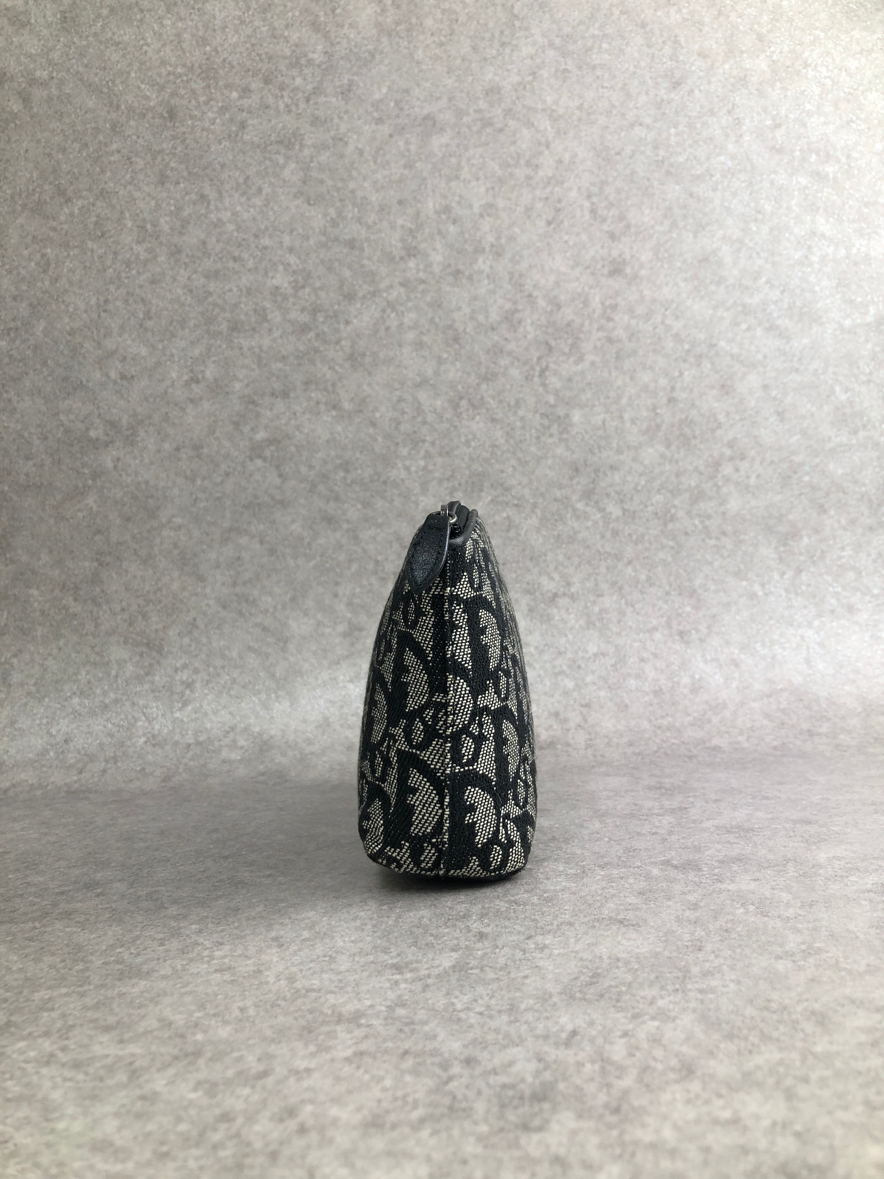 Christian Dior クリスチャン ディオール トロッター ポーチ ネイビー