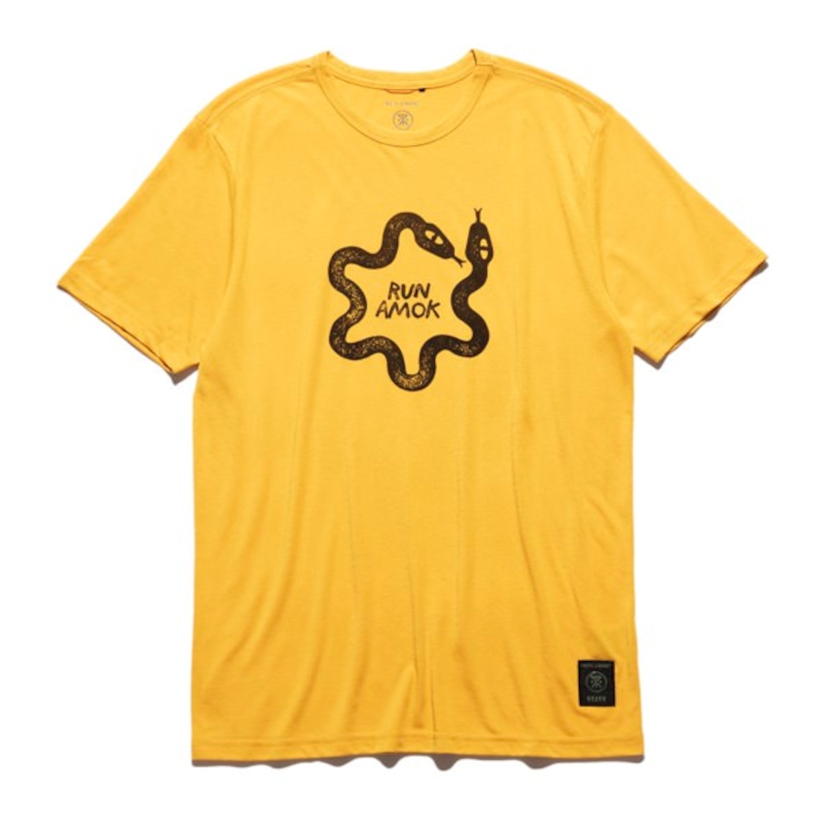 Run Amok ラン・アモック 半袖Tシャツ MATHIS CORE SS RK403-SBS メンズ SUNBURST メンズ ロアークリ ...