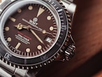 WMT Royal Marine – ( Tropical Brown ) Metal Band + Italian Leather Strap ” Aged ” Edition