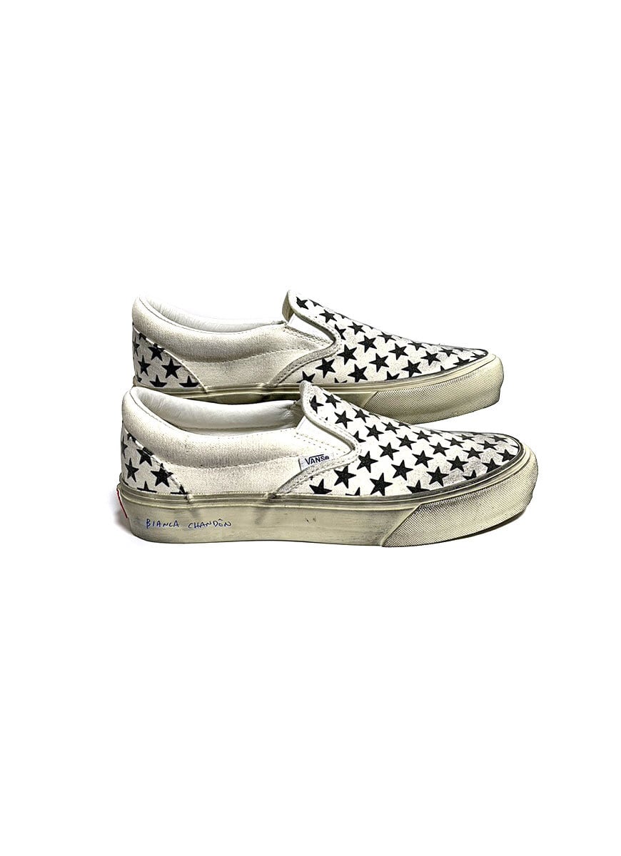 BIANCA CHANDON × VANS VAULT CLASSIC SLIP-ON VLT LX　【.国内完売品 】Vn0a3qxyba21 |  Nicoスニ