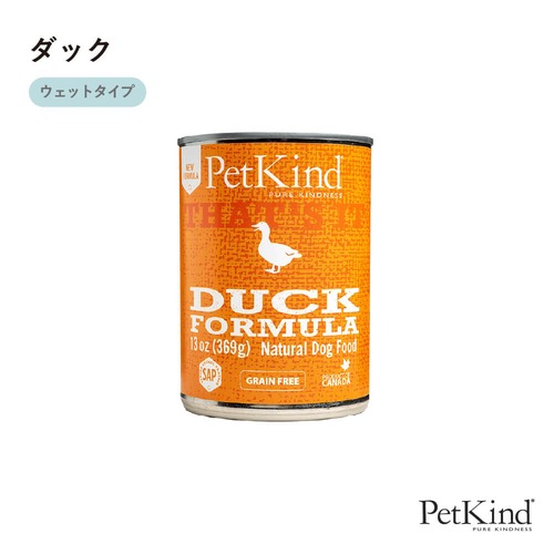 【ペットカインド】ザッツイット 缶詰 ダック　369g