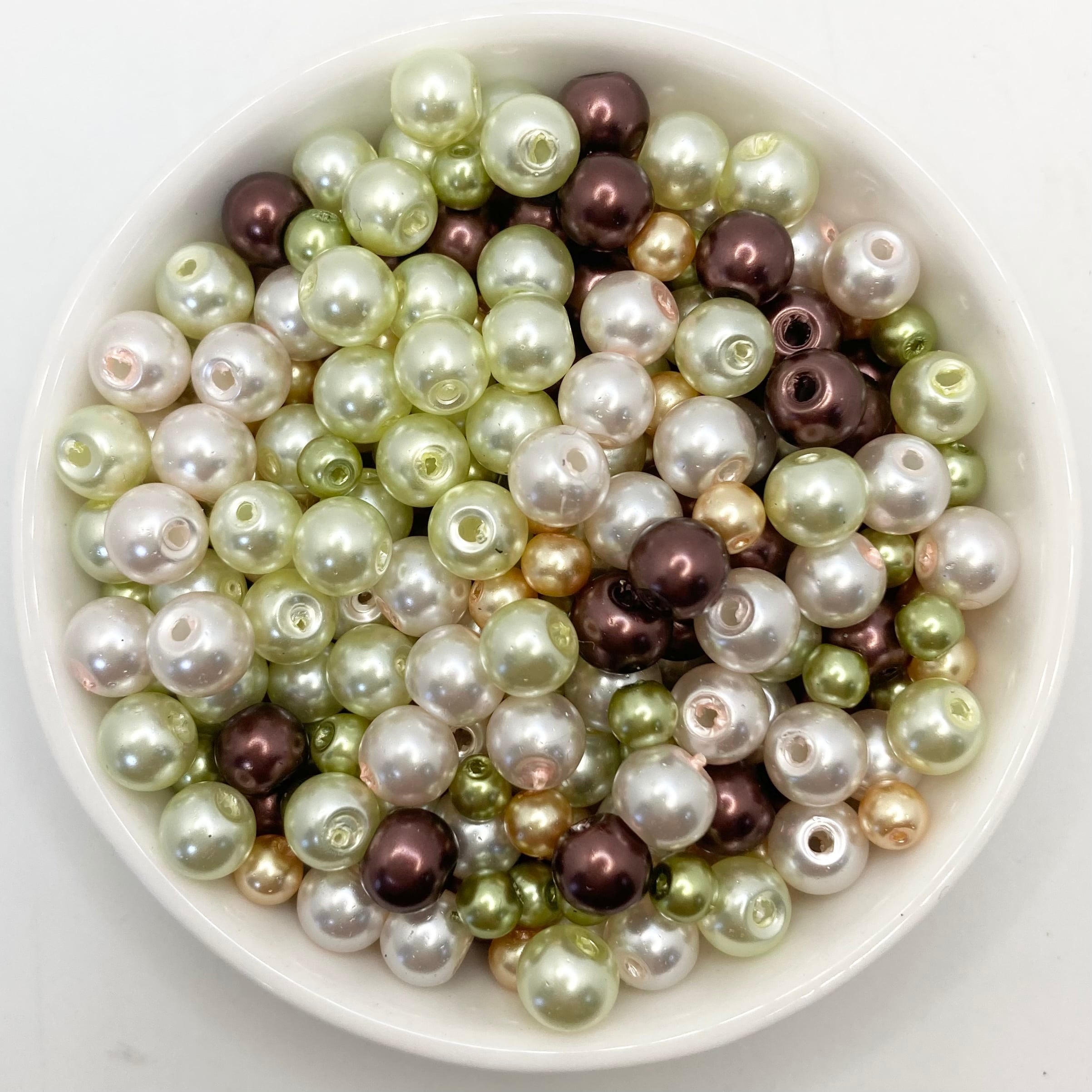 ZMYE ガラスパールセット イエローミックス / 250piece / 4〜6mm