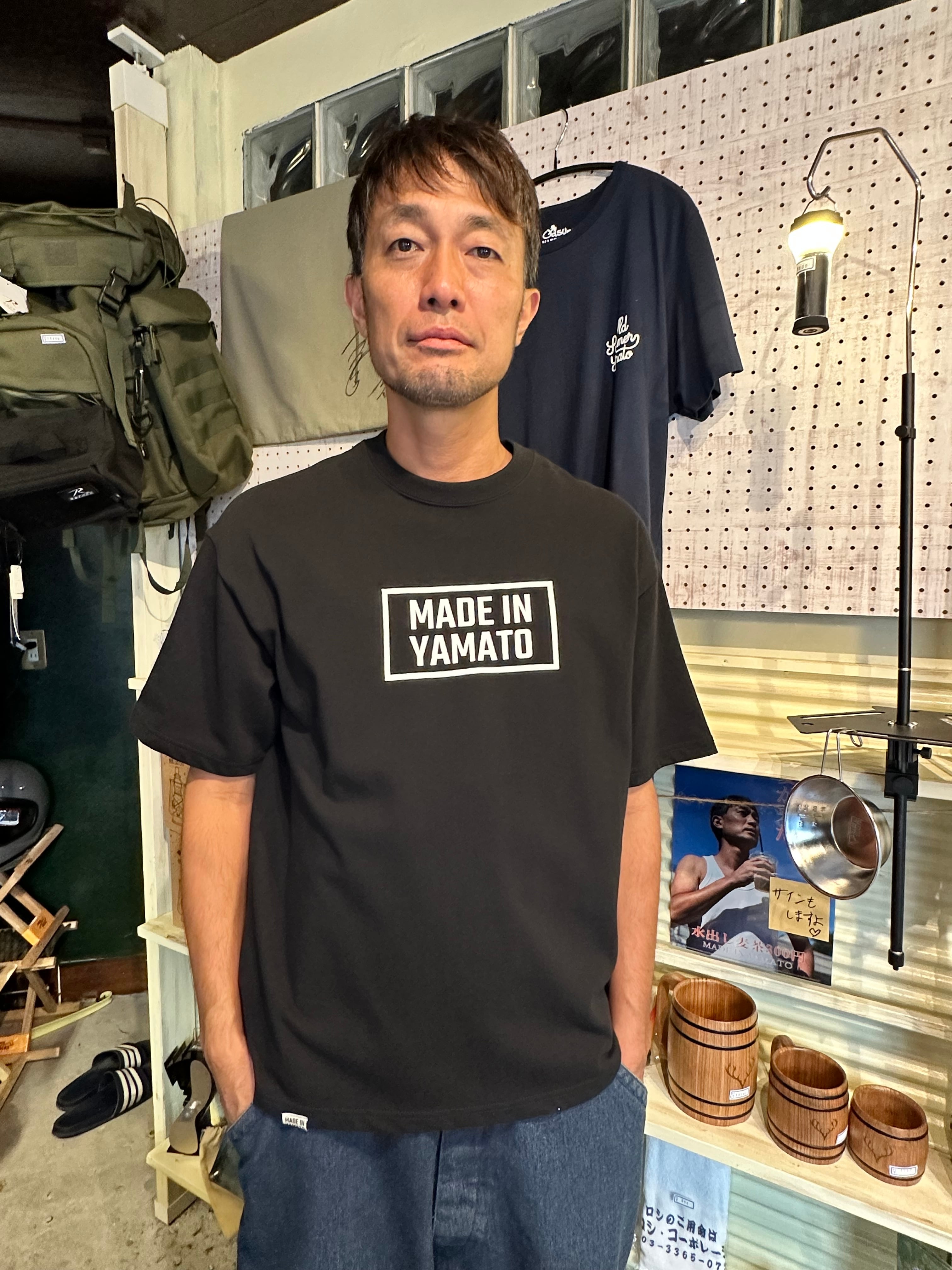 MADE IN YAMATO Tシャツ　スパローズ　大和　焚き火会