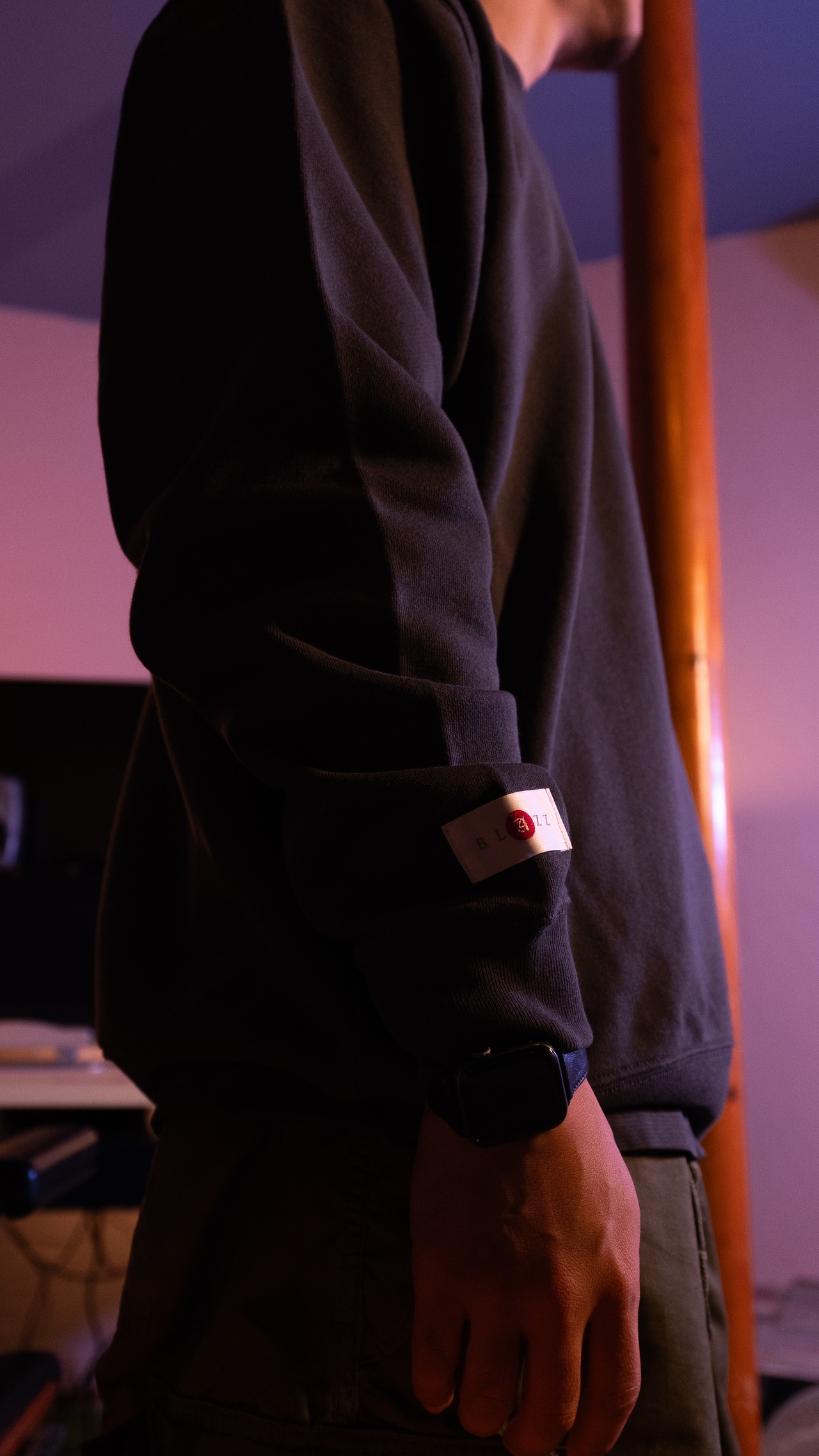 Fu-ji Blazz Light Weight Sweat Shirt [Charcoal]