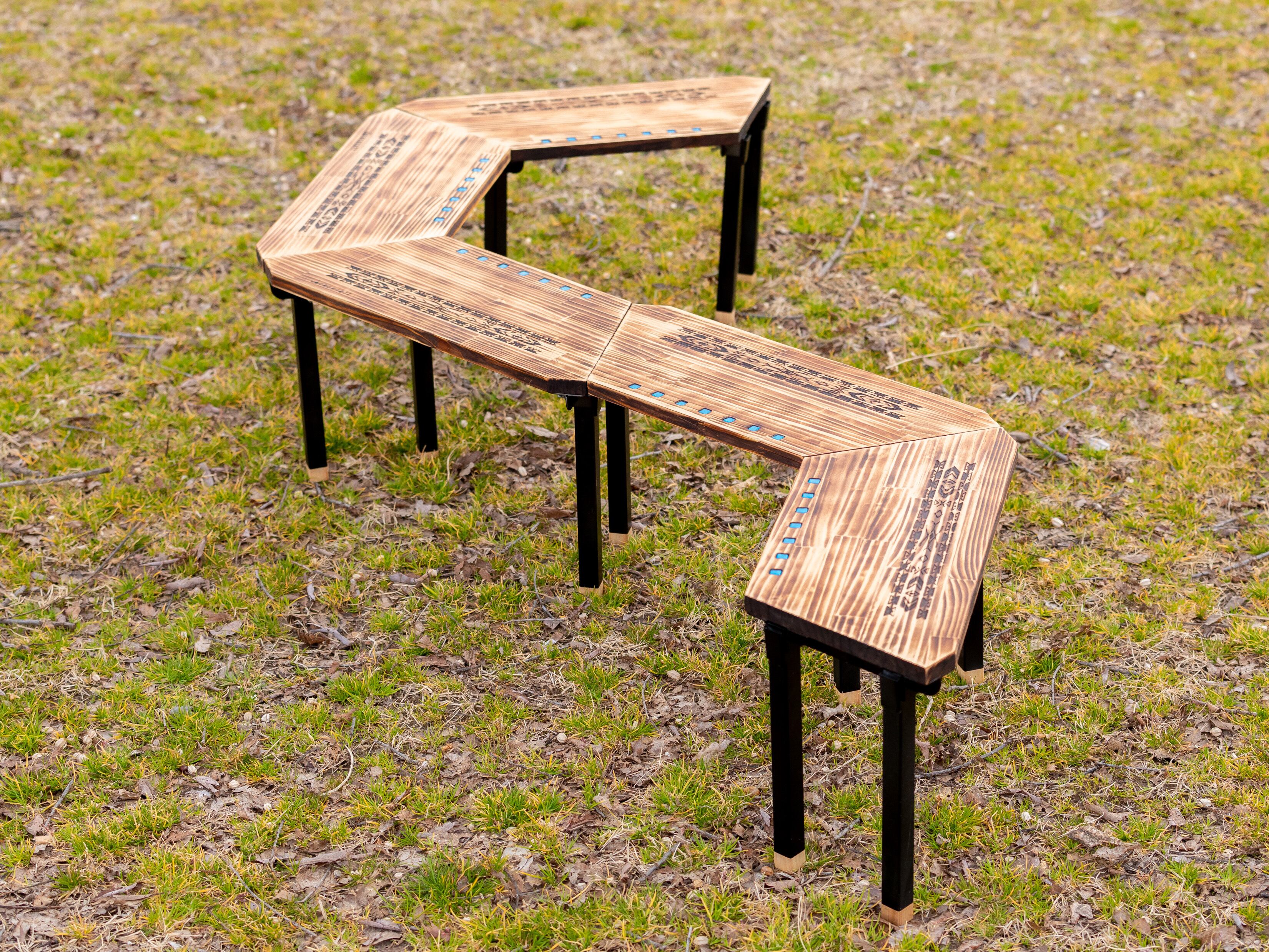 ヘキサテーブルセット（柄ありタイプ） | cocoraft―ココラフト―